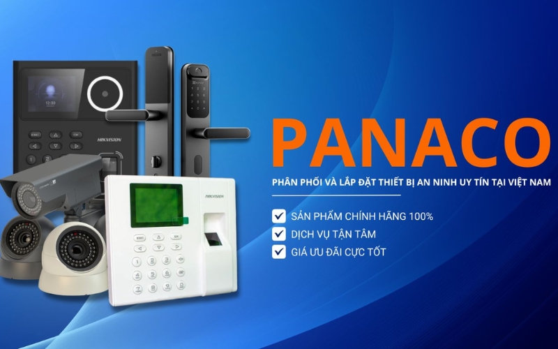 lắp đặt camera tại panaco