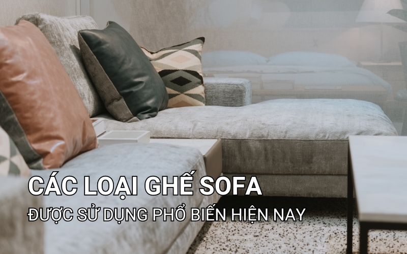 các loại ghế sofa