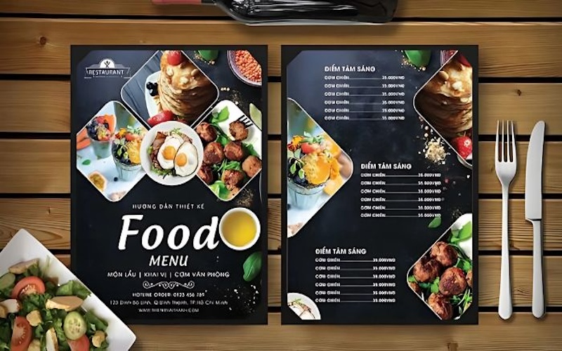Thương Mại In Ấn là công ty in menu nhà hàng giá tốt Công ty in menu nhà hàng giá tốt Thương Mại In Ấn