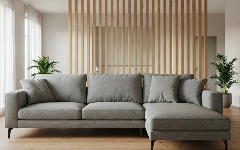 Chọn đặt sofa tại vị trí vững chãi