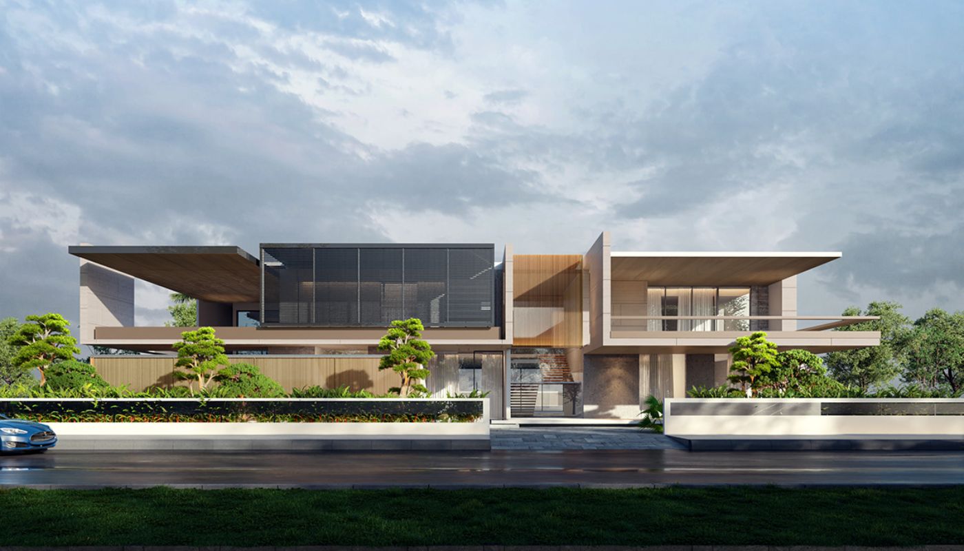 不動産CGパース制作会社意匠計画の建築ビジュアライゼーション実績紹介